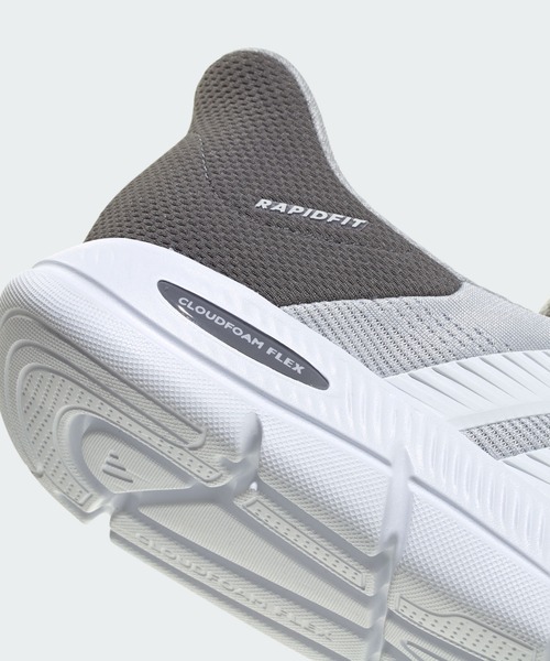 adidas（アディダス）の「CLOUDFOAM フレックス ラウンジ ラピッドフィット / CLOUDFOAM FLEX LOUNGE RAPIDFIT / アディダス adidas（スニーカー・メンズ・グレー・24.5cm/25.0cm/25.5cm/26.0cm/26.5cm/27.0cm/27.5cm/28.0cm/28.5cm/29.0cm）」の7枚目の写真