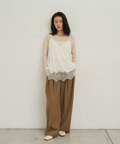 model：H162　着用サイズ：F