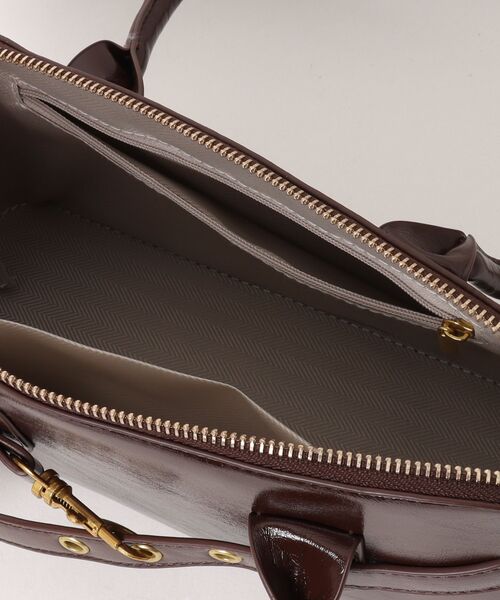 Burner(バーナー)の「【Leathen Leather(レーセンレザー)】ショルダーバッグ lea-bag-7-30【RBTS】(ショルダーバッグ・レディース・ブラウン/ブラック・FREE)」の5枚目の写真