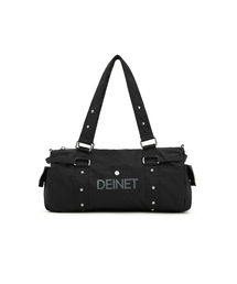 LOGO DUFFLE MINI BAG IN BLACK