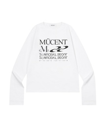エッセンシャルレタリングロングスリーブTシャツ(2カラー)
