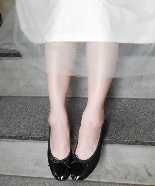 Fin（フィン）の「【Made in JAPAN】エナメルバレエシューズ（バレエシューズ・レディース・レッド/ブラック/ゴールド/シルバー・23.5cm/23cm/24cm/25cm/22.5cm/24.5cm）」の21枚目の写真