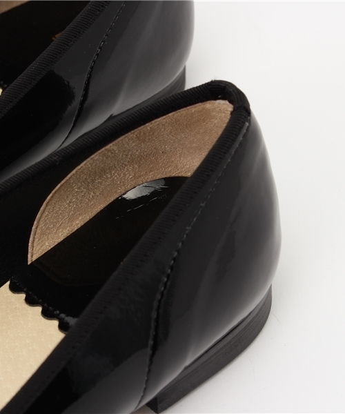 Fin（フィン）の「【Made in JAPAN】エナメルバレエシューズ（バレエシューズ・レディース・レッド/ブラック/ゴールド/シルバー・23.5cm/23cm/24cm/25cm/22.5cm/24.5cm）」の17枚目の写真