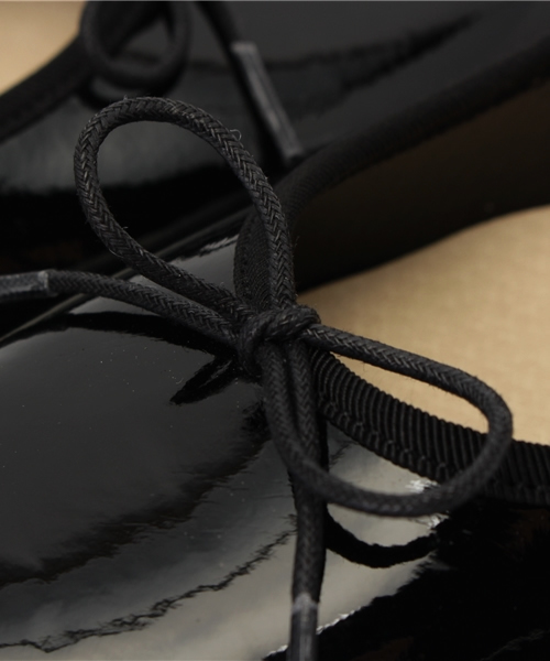 Fin（フィン）の「【Made in JAPAN】エナメルバレエシューズ（バレエシューズ・レディース・レッド/ブラック/ゴールド/シルバー・23.5cm/23cm/24cm/25cm/22.5cm/24.5cm）」の10枚目の写真