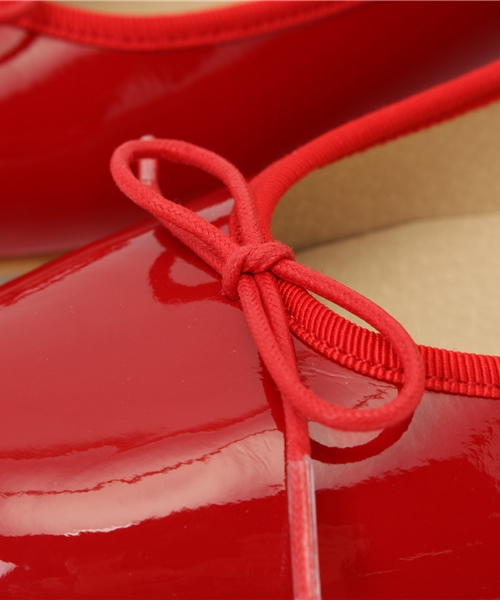 Fin（フィン）の「【Made in JAPAN】エナメルバレエシューズ（バレエシューズ・レディース・レッド/ブラック/ゴールド/シルバー・23.5cm/23cm/24cm/25cm/22.5cm/24.5cm）」の12枚目の写真