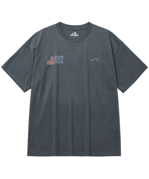 TURTLEBACK(タートルバック)の「USAヴィンテージ ハードステッチ オーバーサイズ 半袖Tシャツ_3color(Tシャツ/カットソー・メンズ・ベージュ/ホワイト/チャコール・LARGE/X-LARGE/XX-LARGE/MEDIUM)」の5枚目の写真