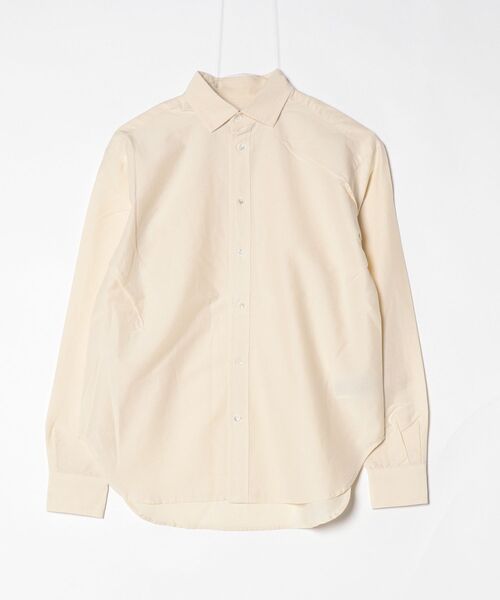 POLO RALPH LAUREN(ポロ ラルフ ローレン)の「リラックス フィット コットンシルク シャツ(シャツ/ブラウス・レディース・ナチュラル・M/S/XS/L)」の2枚目の写真
