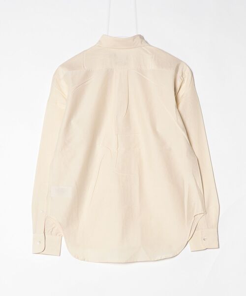 POLO RALPH LAUREN(ポロ ラルフ ローレン)の「リラックス フィット コットンシルク シャツ(シャツ/ブラウス・レディース・ナチュラル・M/S/XS/L)」の3枚目の写真
