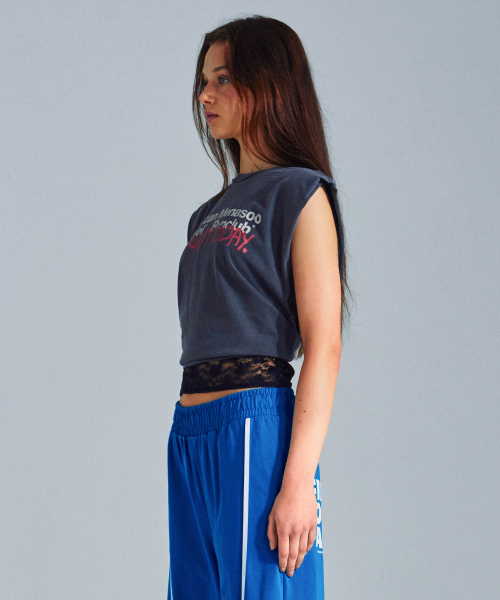 MENASOO(ミナス)の「MNS x American apparel Today Sleeveless (over-fit)_Charcoal(Tシャツ/カットソー・レディース・チャコール・SMALL/MEDIUM)」の9枚目の写真