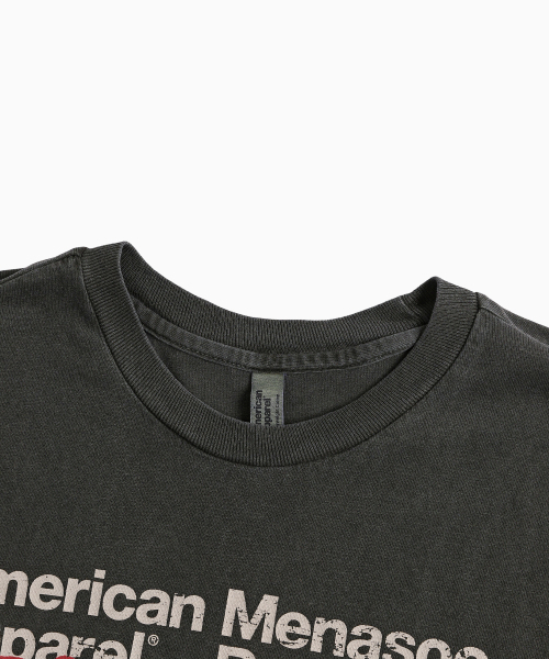MENASOO(ミナス)の「MNS x American apparel Today Sleeveless (over-fit)_Charcoal(Tシャツ/カットソー・レディース・チャコール・SMALL/MEDIUM)」の15枚目の写真