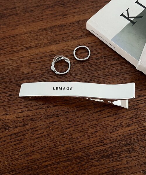 CAPRICIEUX LE'MAGE(カプリシューレマージュ)の「LEMAGEヘアクリップ(バレッタ/ヘアクリップ・レディース・シルバー/ゴールド・FREE)」の3枚目の写真