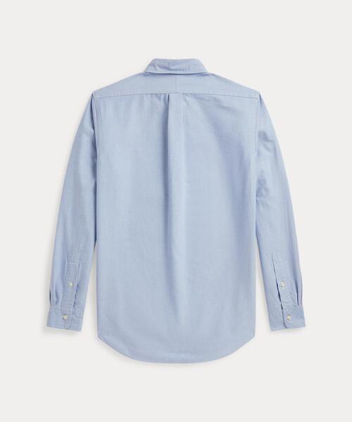 POLO RALPH LAUREN（ポロ ラルフ ローレン）の「クラシック フィット ロゴ オックスフォード シャツ（シャツ/ブラウス・メンズ・ブルー・S/M/L/XL/XS/XXL）」の2枚目の写真