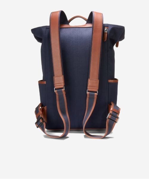 COLE HAAN(コールハーン)の「ジャドソン ブラッシュド ツイル バックパック mens(バックパック/リュック・メンズ・ネイビー・OSFA)」の3枚目の写真