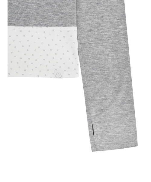 TUOMIO（トゥオミオ）の「FLORAL BRUSHED LONG SLEEVE [HEATHER GREY]（Tシャツ/カットソー・レディース・その他・1/2）」の4枚目の写真