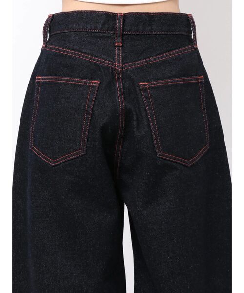 EMODA(エモダ)の「ミニマルワイドジーンズ(デニムパンツ・レディース・ライトブルー/インディゴブルー・SMALL/MEDIUM)」の15枚目の写真