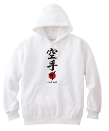 NIPOP（ニポップ） プルパーカー スウェット 裏毛 空手 和 イラスト プリント インバウンド お土産 トップス レディース ユニセックス