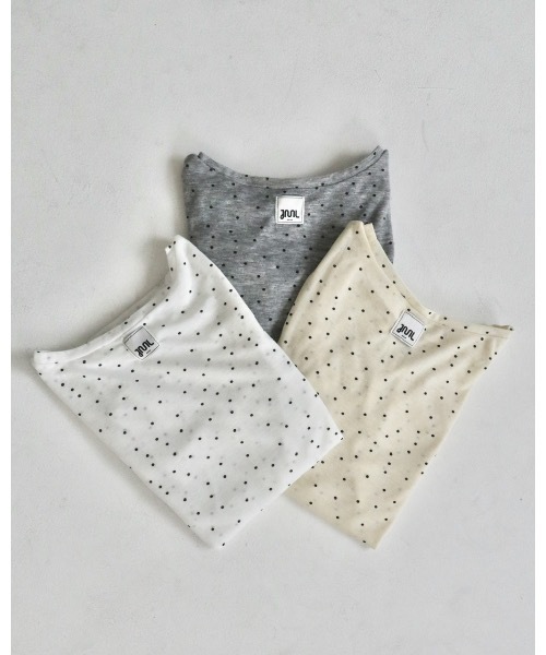 JUMELLE(ジュメロ)の「シアードットプルオーバー(Tシャツ/カットソー・レディース・ホワイト/アイボリー/グレー・MEDIUM)」の8枚目の写真