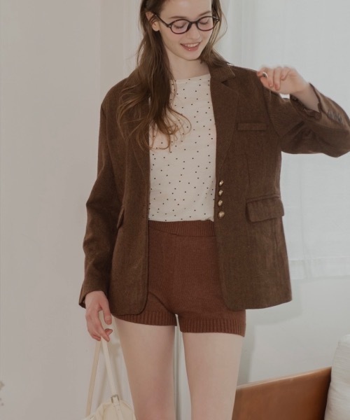 JUMELLE(ジュメロ)の「シアードットプルオーバー(Tシャツ/カットソー・レディース・ホワイト/アイボリー/グレー・MEDIUM)」の7枚目の写真