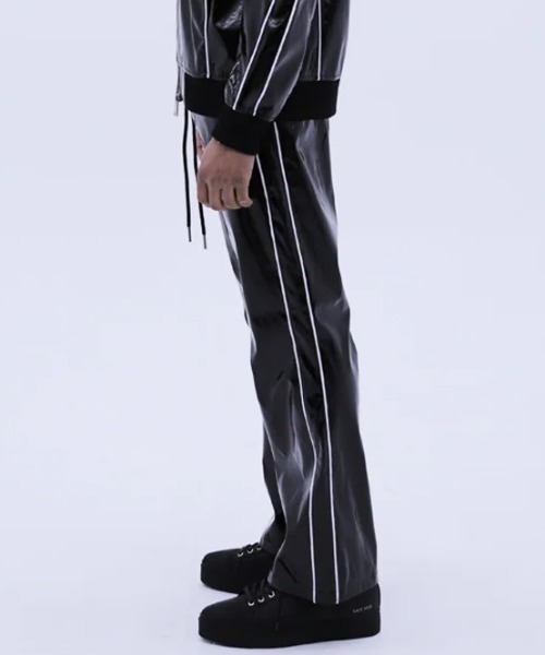 LAST NEST(ラストネスト)の「LAST NEST/ラストネスト/Patent Track Pants(その他パンツ・メンズ・ブラック・L/M)」の3枚目の写真