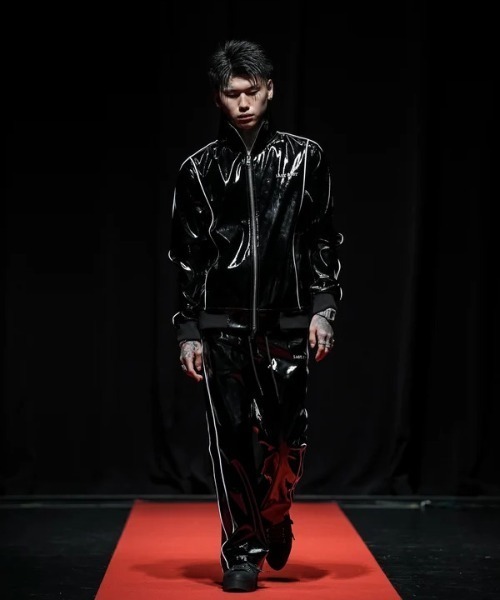 LAST NEST(ラストネスト)の「LAST NEST/ラストネスト/Patent Track Pants(その他パンツ・メンズ・ブラック・L/M)」の7枚目の写真