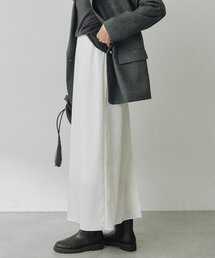 キュプロンピーチナロースカート（秋服/冬服/オフィスカジュアル）