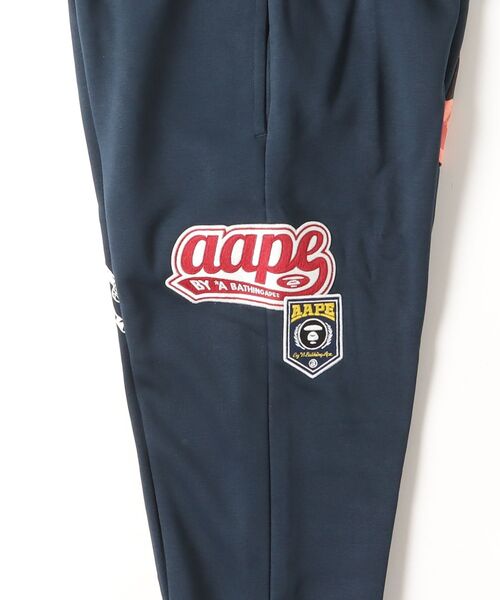 AAPE BY A BATHING APE（エーエイプバイアベイシングエイプ）の「AAPE MAIN SWEAT PANTS（スウェットパンツ・メンズ・ダークネイビー・LARGE/MEDIUM）」の6枚目の写真