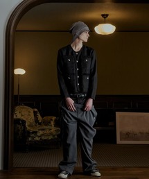 FEI-LANG（フェイラン）の「Layered Snap Button Pants（スラックス）」