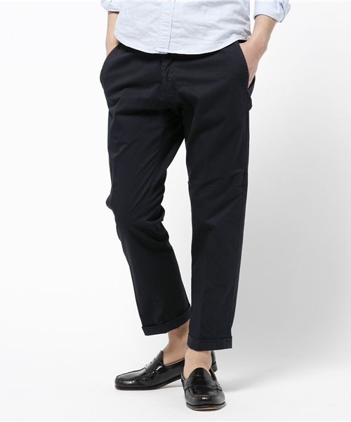 lideal（リデアル）の「【lideal】 ストレッチチノクロップドパンツ　-Pure-（その他パンツ・メンズ・オフホワイト/ネイビー/カーキ/ベージュ・LARGE/SMALL/MEDIUM）」の4枚目の写真