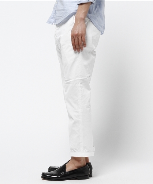 lideal（リデアル）の「【lideal】 ストレッチチノクロップドパンツ　-Pure-（その他パンツ・メンズ・オフホワイト/ネイビー/カーキ/ベージュ・LARGE/SMALL/MEDIUM）」の5枚目の写真
