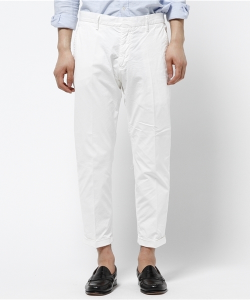 lideal（リデアル）の「【lideal】 ストレッチチノクロップドパンツ　-Pure-（その他パンツ・メンズ・オフホワイト/ネイビー/カーキ/ベージュ・LARGE/SMALL/MEDIUM）」の7枚目の写真