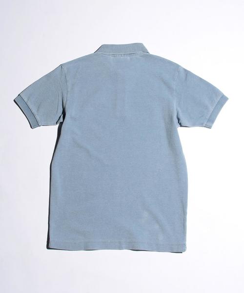 LACOSTE（ラコステ）の「＜LACOSTE （ラコステ）＞ INDIGO POLO/ポロシャツ◆（ポロシャツ・メンズ・ライトブルー/ネイビー・2/4/3）」の3枚目の写真