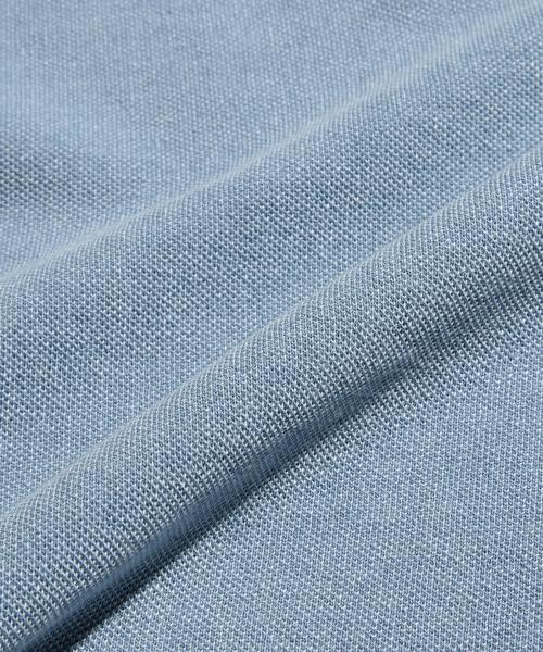 LACOSTE（ラコステ）の「＜LACOSTE （ラコステ）＞ INDIGO POLO/ポロシャツ◆（ポロシャツ・メンズ・ライトブルー/ネイビー・2/4/3）」の7枚目の写真