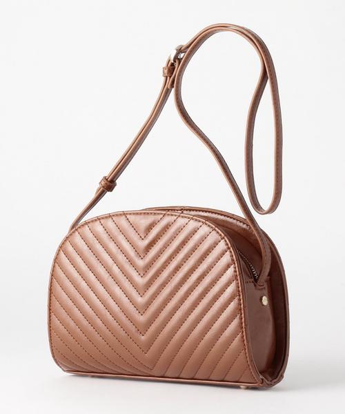 Another Edition（アナザーエディション）の「ハーフムーンキルティングショルダーバッグ/ AEBFC HalfMoon QLT SHLD（ショルダーバッグ・レディース・ブラック/ブラウン/ダークグリーン・FREE）」の9枚目の写真