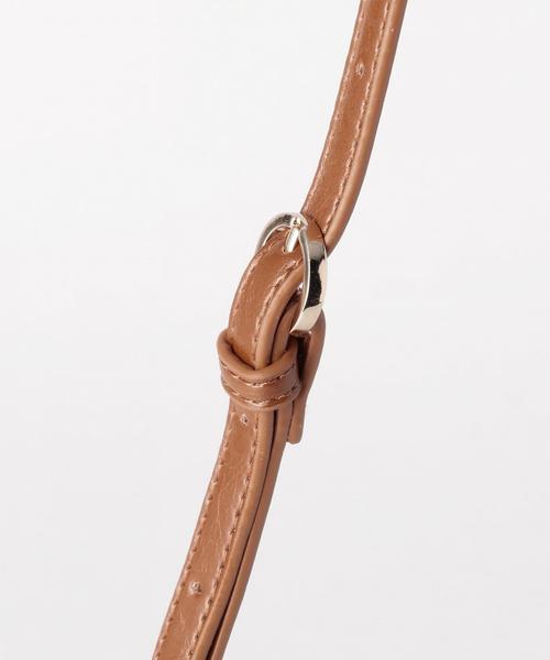 Another Edition（アナザーエディション）の「ハーフムーンキルティングショルダーバッグ/ AEBFC HalfMoon QLT SHLD（ショルダーバッグ・レディース・ブラック/ブラウン/ダークグリーン・FREE）」の7枚目の写真