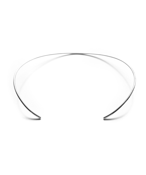 e.m.（イーエム）の「プレーンシルバーチョーカー（チョーカー・レディース・シルバー・FREE）」の3枚目の写真