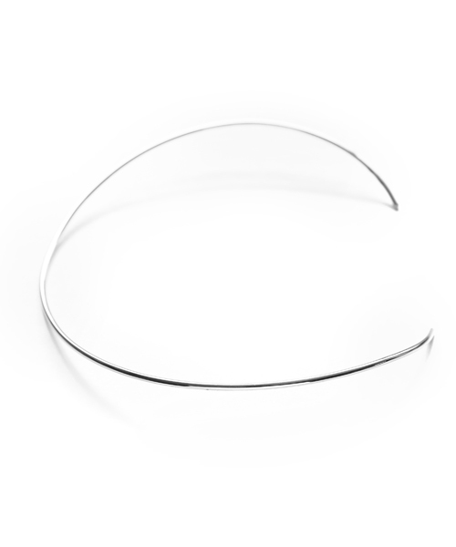 e.m.（イーエム）の「プレーンシルバーチョーカー（チョーカー・レディース・シルバー・FREE）」の4枚目の写真