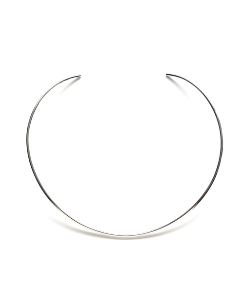 e.m.（イーエム）の「プレーンシルバーチョーカー（チョーカー・レディース・シルバー・FREE）」の7枚目の写真