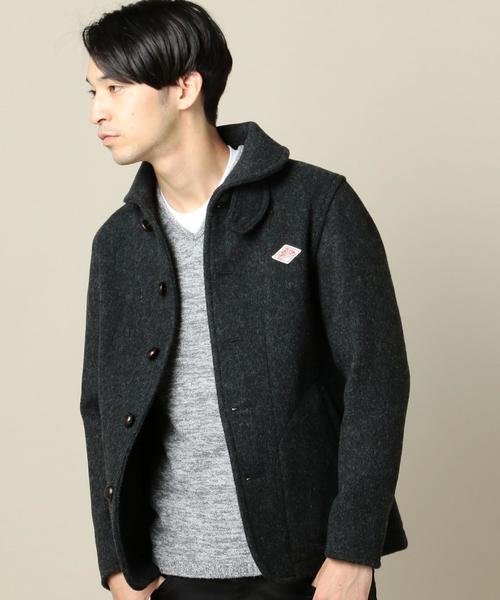 DANTON（ダントン）の「＜DANTON＞ W/MOSSER SINGLE/アウター◆（カバーオール・メンズ・グレー/ネイビー・40/42/38）」の2枚目の写真
