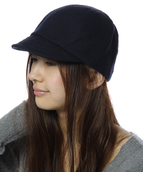 BEAMS BOY（ビームスボーイ）の「BEAMS BOY / ウール BOWLキャップ（キャップ・レディース・グレー/ネイビー・ONE SIZE）」の8枚目の写真