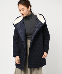 LBC | カチオンキルトフードボアジャケット   (その他アウター)