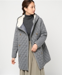 LBC | カチオンキルトフードボアジャケット   (その他アウター)