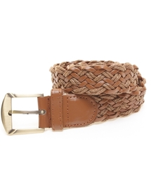 603 | 603　レザー編み込み細ベルト(ベルト)