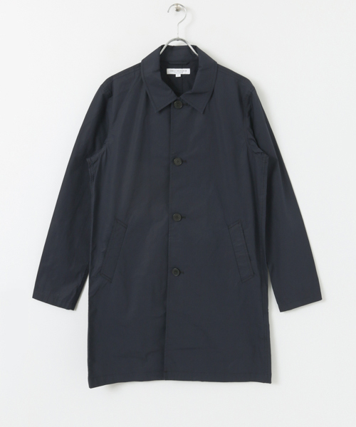 URBAN RESEARCH（アーバンリサーチ）の「UR コットンストレッチタイプライターコート（ステンカラーコート・メンズ・ベージュ/ネイビー/カーキ/グリーン/ブルー・LARGE/MEDIUM）」の16枚目の写真