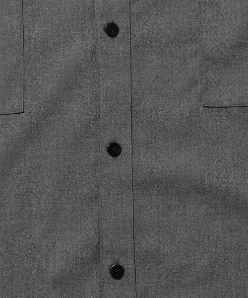 MONKEY TIME（モンキータイム）の「＜monkey time＞ TR/GEORGETTE WIDE SHIRT/シャツ（シャツ/ブラウス・メンズ・ブラック/グレー・SMALL/MEDIUM/LARGE/X-LARGE）」の19枚目の写真