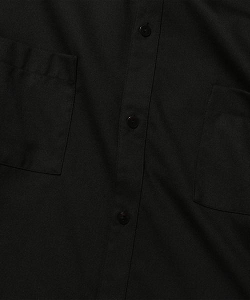 MONKEY TIME（モンキータイム）の「＜monkey time＞ TR/GEORGETTE WIDE SHIRT/シャツ（シャツ/ブラウス・メンズ・ブラック/グレー・SMALL/MEDIUM/LARGE/X-LARGE）」の14枚目の写真
