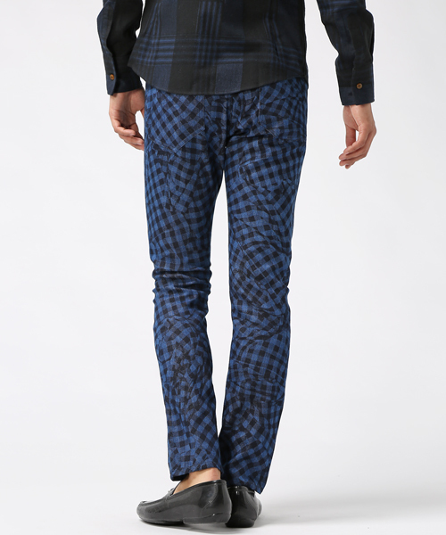 限定版 Vivienne Westwood MAN プリント デニムカバーオール