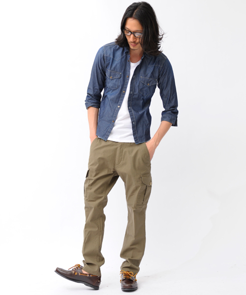 BEAUTY&YOUTH UNITED ARROWS（ビューティーアンドユースユナイテッドアローズ）の「by ∴ デニム/ウエスタンシャツ 7SL◆（シャツ/ブラウス・メンズ・ライトブルー/コバルトブルー・SMALL/MEDIUM/LARGE/X-LARGE）」の11枚目の写真