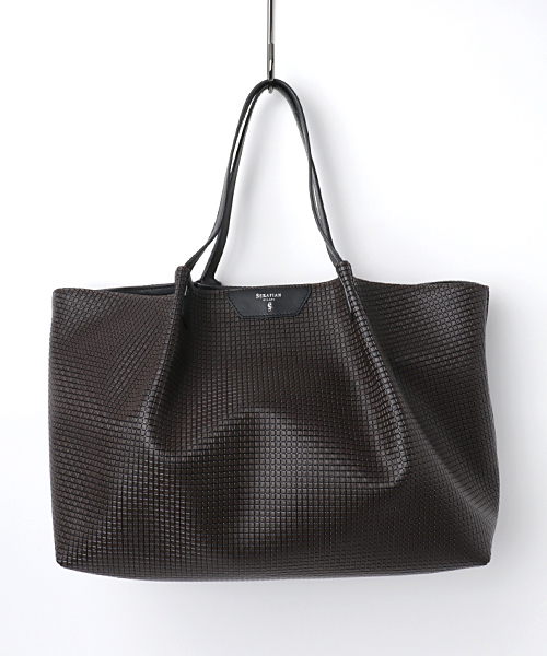 SERAPIAN（セラピアン）の「SERAPIAN トートバッグ（トートバッグ・メンズ・ブラウン/ネイビー/ブラック・FREE）」の2枚目の写真