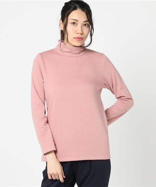 Honeys（ハニーズ）の「裏シャギーハイネック（Tシャツ/カットソー・レディース・チャコール/ブルー系その他/ピンク系その他/ブラック/ピンク/アイボリー/ベージュ系その他・L/LL/M）」の6枚目の写真