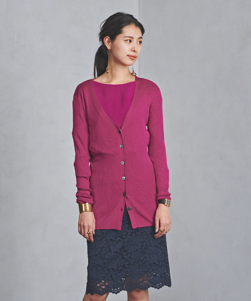 UNITED ARROWS（ユナイテッドアローズ）の「○UBCB シルクリブ ロング
